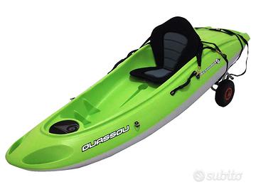 Kayak canoa ouassou bic rigida monoposto accessori
