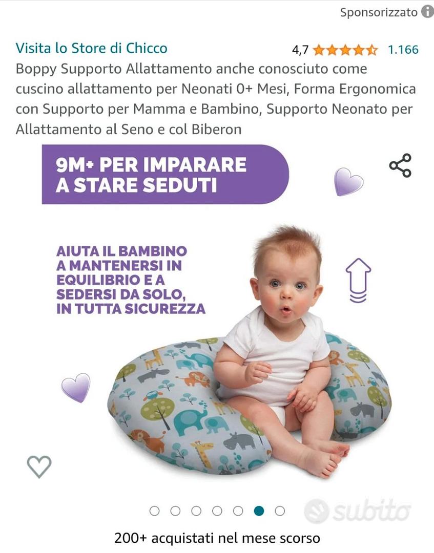 Boppy Cuscino Allattamento - Bambini e Neonati Chicco