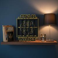 espositore collezione Kinder star wars