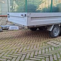 Rimorchio Ellebi 2 assi 305x170 12 quintali 