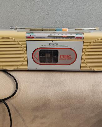Stereo cassette gpx vintage