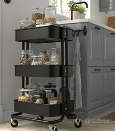 Carrello Ikea nero