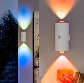 Luce LED RGB con Sensore di Movimento Magnetica