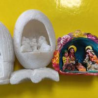Collez. 4 Mini-Presepi artigian.16,00 euro totali!