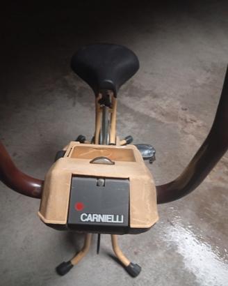 cyclette della carnielli tenuta bene perfettamente