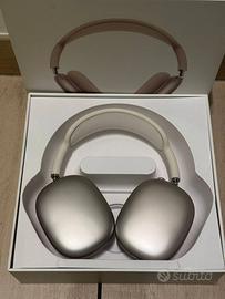 Airpods Pro Max cuffie wireless color bianco crema
