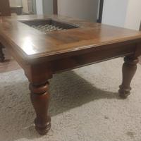 TAVOLINO SALOTTO IN LEGNO MASSELLO