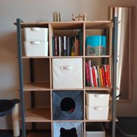 Libreria mobile stile industriale