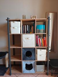 Libreria mobile stile industriale