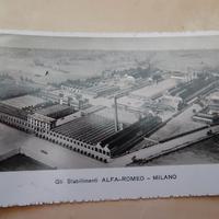 Cartolina Storica ALFA-ROMEO (Stabilimenti Portell