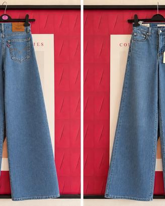 Jeans levi’s 728 high-rise wide-leg ankle