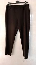 pantaloni donna, lana e viscosa.