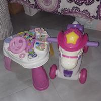 Pony cavallo a dondolo più tavolino Chicco