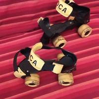 Pattini a rotelle vintage bimbi regolabili