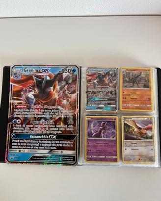 Greninja gx + album pokemon
