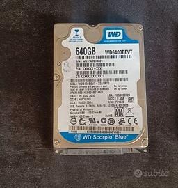 WD Scorpio Blue 640GB