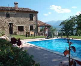 Villa La Pieve- piscina, portico, giardino, parco