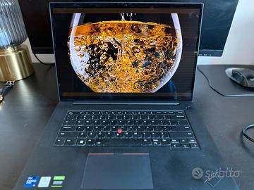 Lenovo X1 Extreme i9 32GB 4k Touch Rtx 3080 1TB