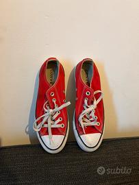 Converse All star rosse numero 37,5