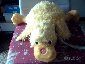 Peluche papera gialla,con suono,come nuova