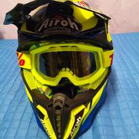 Casco Moto  Airoh TWGR17 Twist Great Yellow Gloss