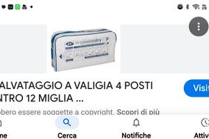 zattera costiera 4 posti 