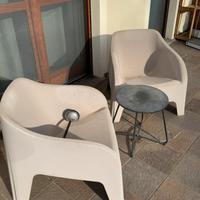 Poltrone e tavolino