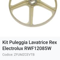 Puleggia per lavatrice rex electrolux 
