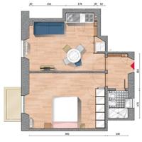 Bilocale con balcone,box e cantina TUTTO INCLUSO