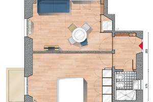 Bilocale con balcone,box e cantina TUTTO INCLUSO