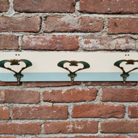 Attaccapanni vintage formica ottone vintage '70