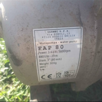 Motopompa autoadescante FAP80 GARMEC