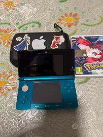 Nintendo 3ds con giochi pokemon
