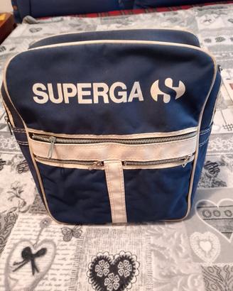 Borsa Superga blu vintage anni 60