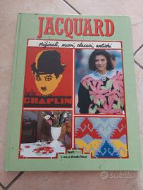 libro vintage jacquard per lavori a maglia