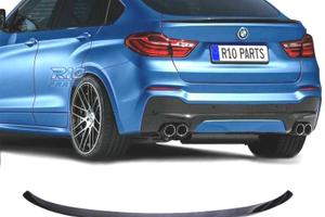 SPOILER ALETTE BMW X4 F26 14-18 LOOK M NEGRO BRILL