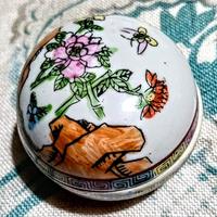 PORTAGIOIE  VINTAGE CON DECORAZIONI ORIENTALI