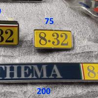 TARGHETTE DELTA EVO PERLA THEMA 8.32 FERRARI