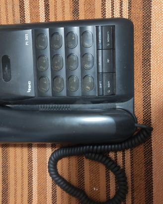 Telefono fisso Itec con segreteria a microcassetta