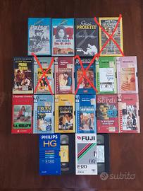 Lotto 15 Videocassette VHS varie