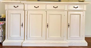 Credenza stile shabby chic in legno marca Tonin