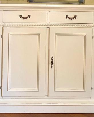 Credenza stile shabby chic in legno marca Tonin