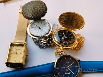 Lotto 4 Orologi  =tasca e polso=