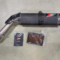 Scarico Zard e filtro sportivo V85 TT