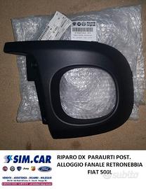 Riparo Sx Paraurti post. alloggio fanale Fiat 500L