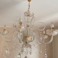 Lampadario vetro di murano