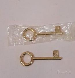 Pezzi 10 chiave per porta interna  colore oro