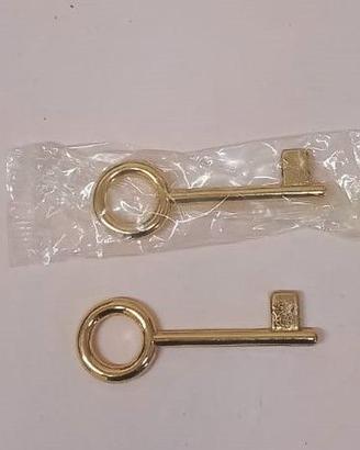 Pezzi 10 chiave per porta interna  colore oro