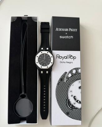 Swatch Audemars Piguet royal pop “ocho negro”