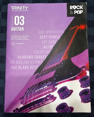 Libro Trinity Rock & Pop 2018 Grade 03 Guitar